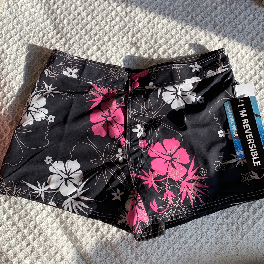 NWT Reversible Beach Rays Board Swim Shorts 5